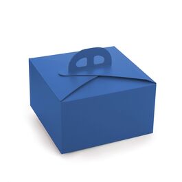 CAJA PARA TARTA AZUL "TOKIO" - 21 CM