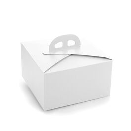 CAJA PARA TARTA BLANCA "TOKIO" - 16 CM