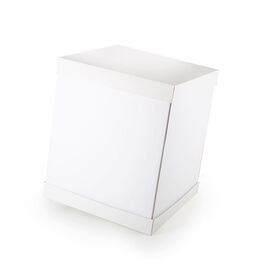Caja Blanca Torta Acetato 30 X 30 Cm