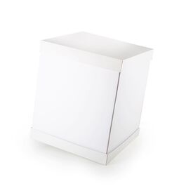 CAJA PARA TARTA BLANCA "LISBOA" - 35 CM (H 40 CM)