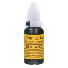 COLORANTE LIQUIDO SUGARFLAIR - OLD GOLD / ORO VIEJO (14 ML)