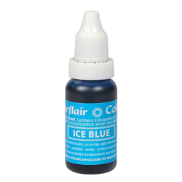 COLORANTE LIQUIDO SUGARFLAIR - ICE BLUE / AZUL HIELO (14 ML)