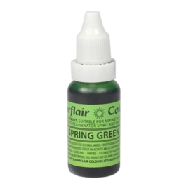 COLORANTE LIQUIDO SUGARFLAIR - SPRING GREEN / VERDE PRIMAVERA (14 ML)