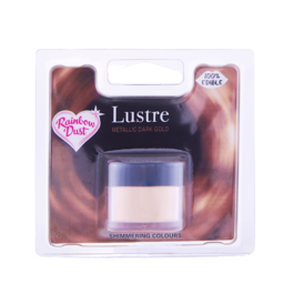 COLORANTE EN POLVO BRILLANTE RAINBOW DUST - DARK GOLD / ORO OSCURO (3 G)