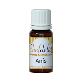 AROMA CONCENTRADO CHEFDELICE - ANIS 10 ML