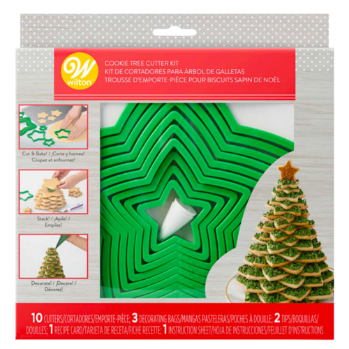 SET CORTADORES WILTON - ARBOL DE NAVIDAD