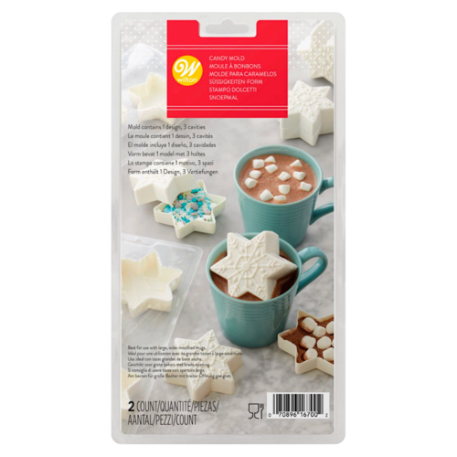 MOLDE PARA CHOCOLATE (3D) WILTON - COPO DE NIEVE