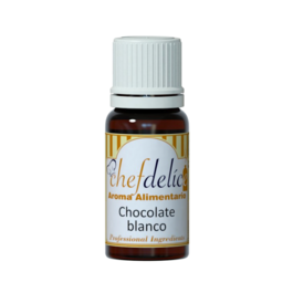 AROMA CONCENTRADO CHEFDELICE - CHOCOLATE BLANCO 10 ML