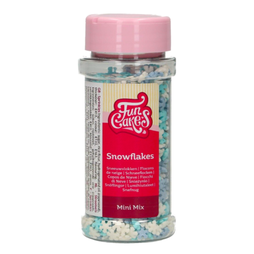 SPRINKLES FUNCAKES - MINI COPOS DE NIEVE (AZUL Y BLANCO) 50 G