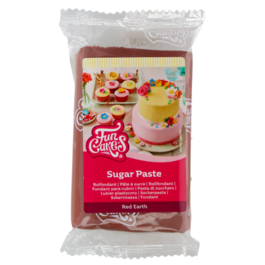 [P. CADUC.] FONDANT FUNCAKES - ROJO TIERRA 250 G