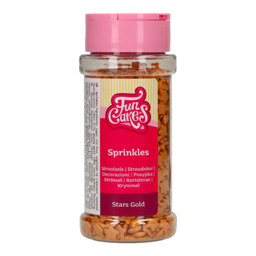 SPRINKLES FUNCAKES - ESTRELLAS ORO (60 G)