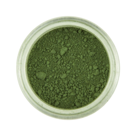 COLORANTE EN POLVO MATE RAINBOW DUST - MOSS GREEN / VERDE MUSGO