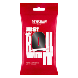 FONDANT RENSHAW - JET BLACK / NEGRO (250 G)