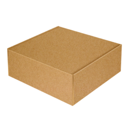 CAJA PARA TARTA KRAFT - 25 CM / 10 CM H