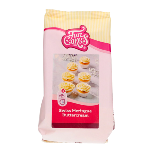 PREPARADO FUNCAKES PARA BUTTERCREAM DE MERENGUE SUIZO 400 G (EDICION ESPECIAL)