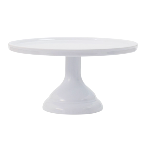 CAKE STAND PARA TARTAS GRANDE BLANCO ALLC MELAMINA BRILLANTE PASTKOLOR