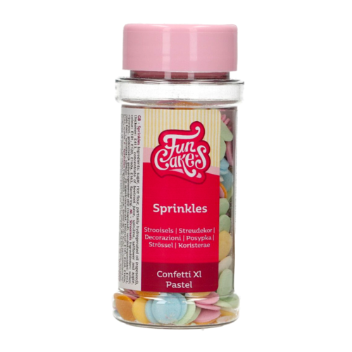 SPRINKLES FUNCAKES - CONFETI XL TONOS PASTEL (55 G)