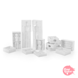 SET MOLDES FIGURAS 3D - FAMILIA