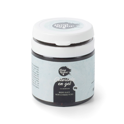 COLORANTE EN GEL PASTKOLOR - NEGRO 50 G