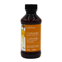 EMULSION DE PANADERIA LORANN - CARAMELO / CARAMEL (118 ML)