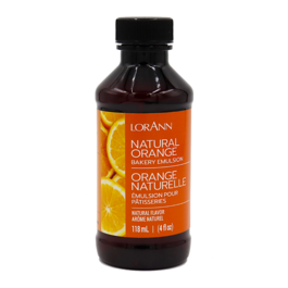 EMULSION DE PANADERIA LORANN - NARANJA / NATURAL ORANGE (118 ML)