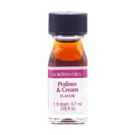 AROMA CONCENTRADO LORANN - PRALINE Y NATA / PRALINE & CREAM (3,7 ML)