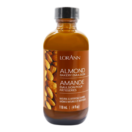 EMULSION DE PANADERIA LORANN - ALMENDRA / ALMOND (118 ML)