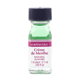 AROMA CONCENTRADO LORANN - CREMA MENTA / CREME DE MENTHE (3,7 ML)