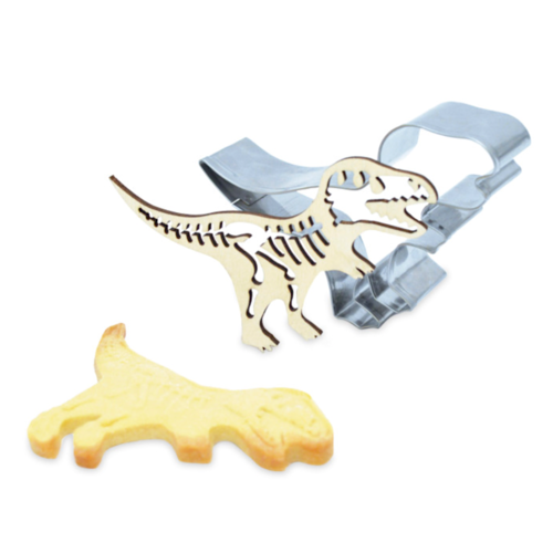 CORTADOR + SELLO PARA GALLETAS SCRAPCOOKING - DINOSAURIO