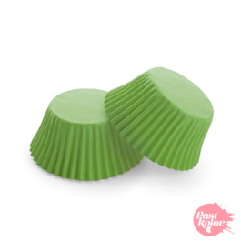 CAPSULAS CUPCAKE VERDE LIMA - 24 UNIDADES