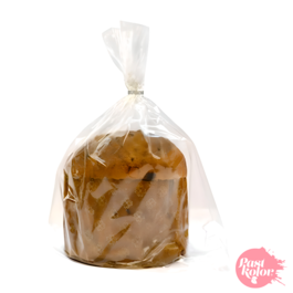 BOLSA + CIERRE PARA PANETTONE (750 G) - 32 X 38 CM