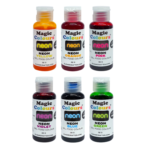 COLORANTE EN GEL NEON MAGIC COLOURS AZUL - BLUE 32 G