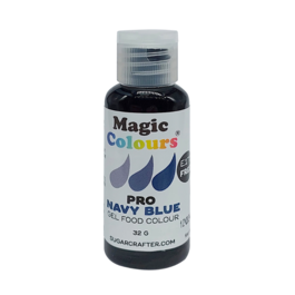 [P. CADUC.] COLORANTE EN GEL PRO MAGIC COLOURS AZUL MARINO  - NAVY BLUE 32 G