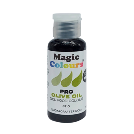 COLORANTE EN GEL PRO MAGIC COLOURS VERDE OLIVA - OLIVE OIL 32 G