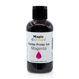 BOTE DE RECARGA TINTA COMESTIBLE "MAGIC COLOURS" - MAGENTA (55 ML)