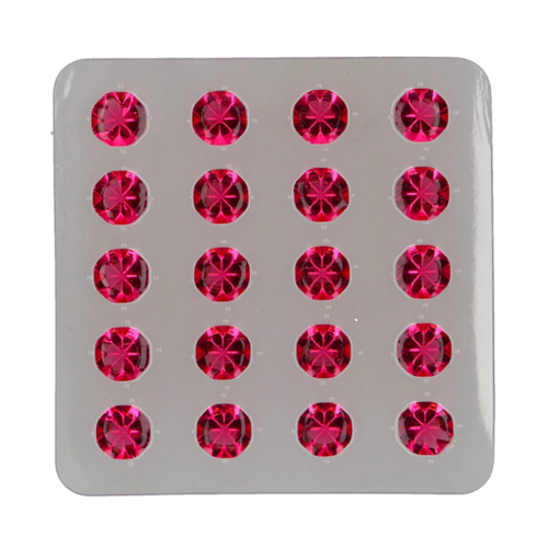 DIAMANTES COMESTIBLES DE GELATINA FUNCAKES - ROSA