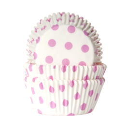 CAPSULAS CUPCAKE "HOUSE OF MARIE" - LUNARES ROSAS