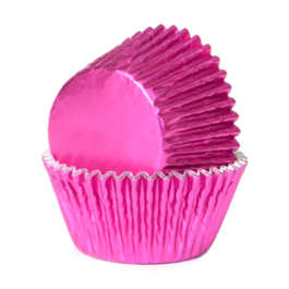 CAPSULAS CUPCAKE METALIZADAS "HOUSE OF MARIE" - ROSAS