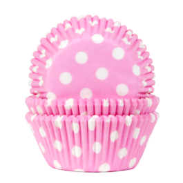 CAPSULAS CUPCAKE "HOUSE OF MARIE" - ROSAS LUNARES (POLKA DOTS)