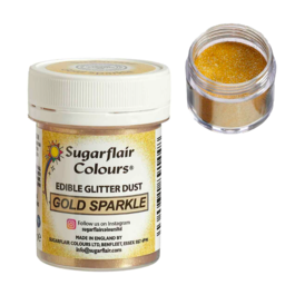 BRILLO COMESTIBLE SUGARFLAIR - GOLD SPARKLE / ORO (10 G)