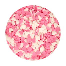 SPRINKLES FUNCAKES - CORAZONES ROSAS Y BLANCOS (60 G)