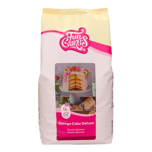 PREPARADO FUNCAKES PARA BIZCOCHO DELUXE 4 KG