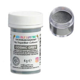 BRILLO COMESTIBLE SUGARFLAIR - COSMIC GREY / GRIS COSMICO (4 G)