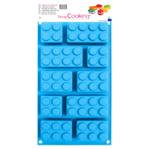 MOLDE SILICONA 3D SCRAPCOOKING - BRICKS [LADRILLOS]