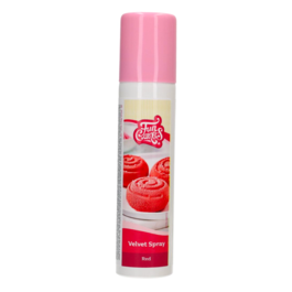 SPRAY "VELVET" EFECTO TERCIOPELO FUNCAKES - ROJO (100 ML)