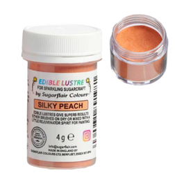 BRILLO COMESTIBLE SUGARFLAIR - SILKY PEACH / MELOCOTON (4 G)