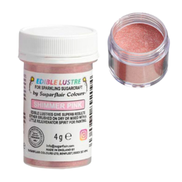 BRILLO COMESTIBLE SUGARFLAIR - SHIMMER PINK / ROSA (4 G)