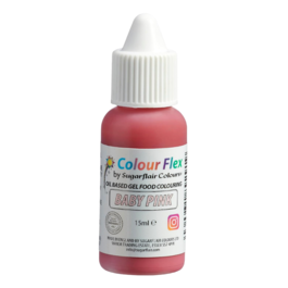 COLORANTE LIPOSOLUBLE "COLOURFLEX" SUGARFLAIR - BABY PINK / ROSA BEBE (15 ML)