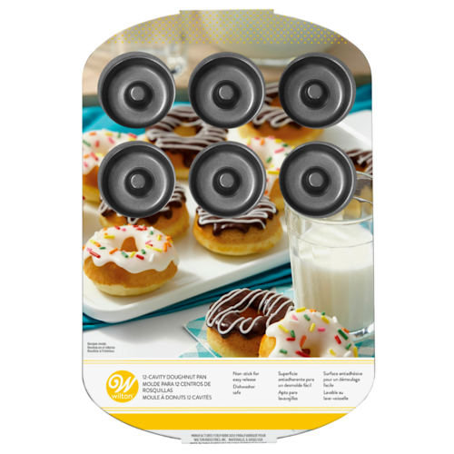 MOLDE DE SILICONA DONUTS 6 CAVIDADES - SILIKOMART