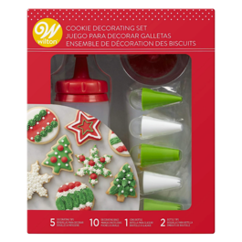 SET PARA DECORAR GALLETAS WILTON - NAVIDAD